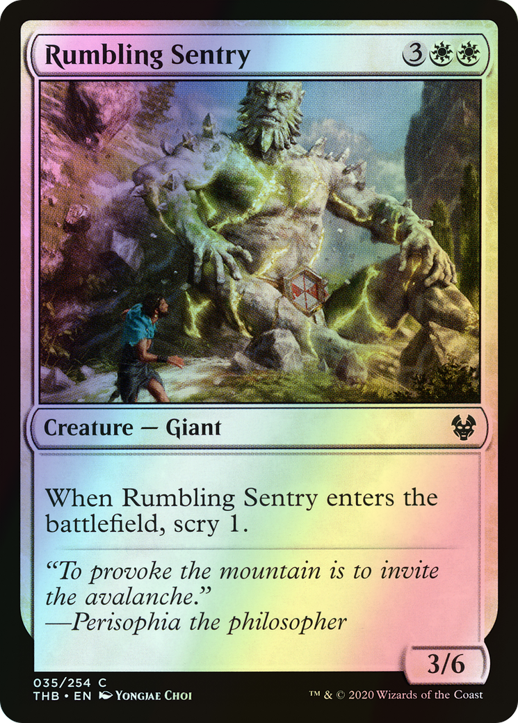 Rumbling Sentry (THB) #35 [EN/F]