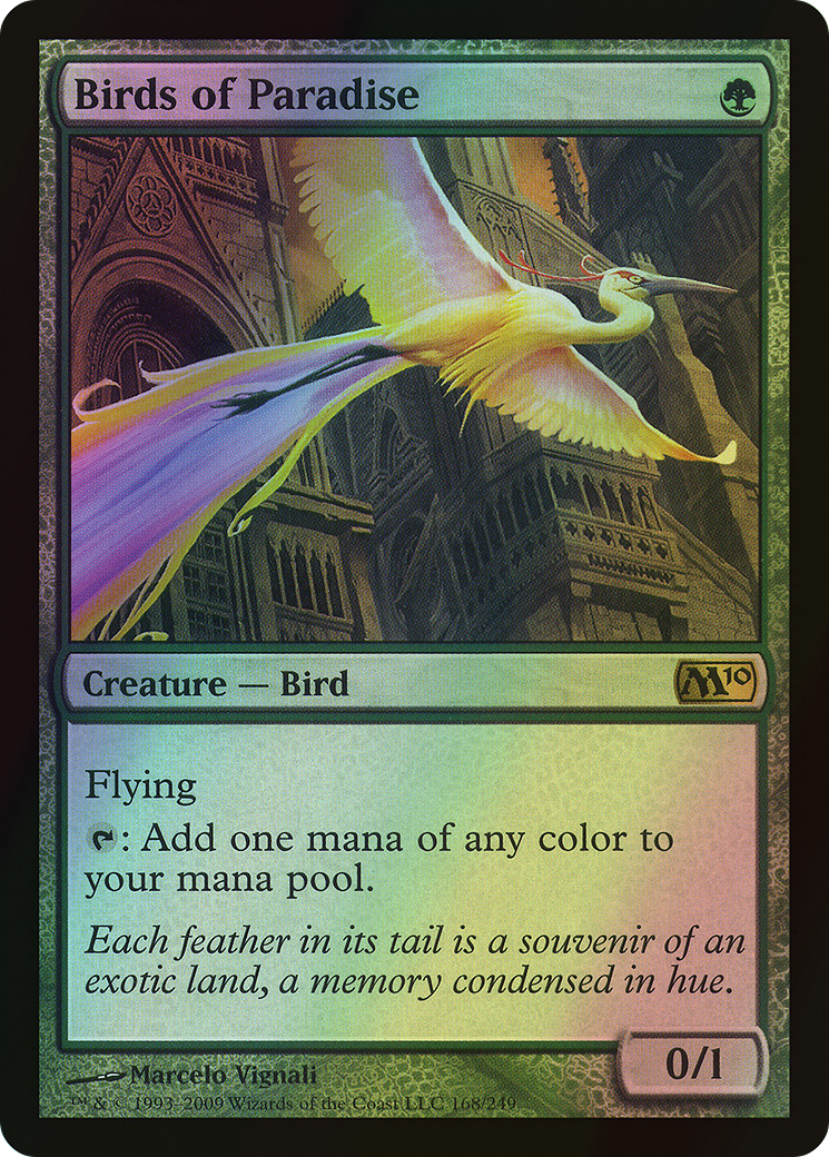 Birds of Paradise (M10) #168 [EN/F] s/o