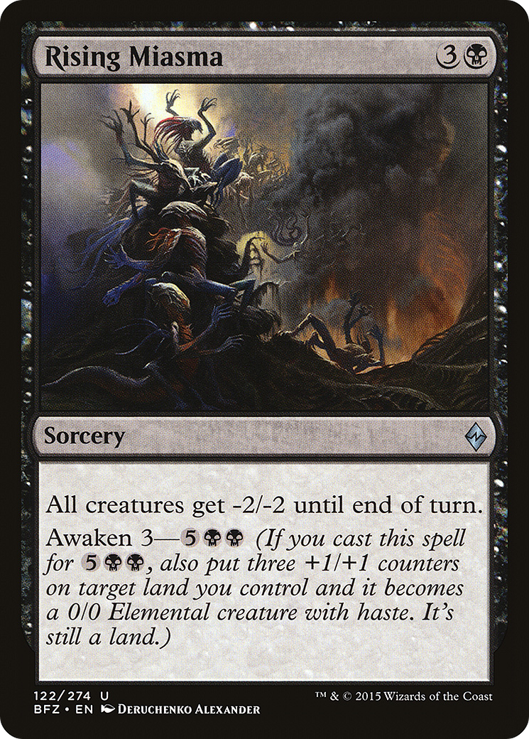 Rising Miasma (BFZ) #122 [EN/N]