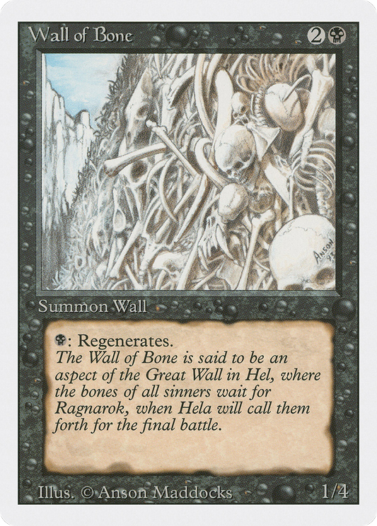 Wall of Bone (3ED) #134 [EN/N]