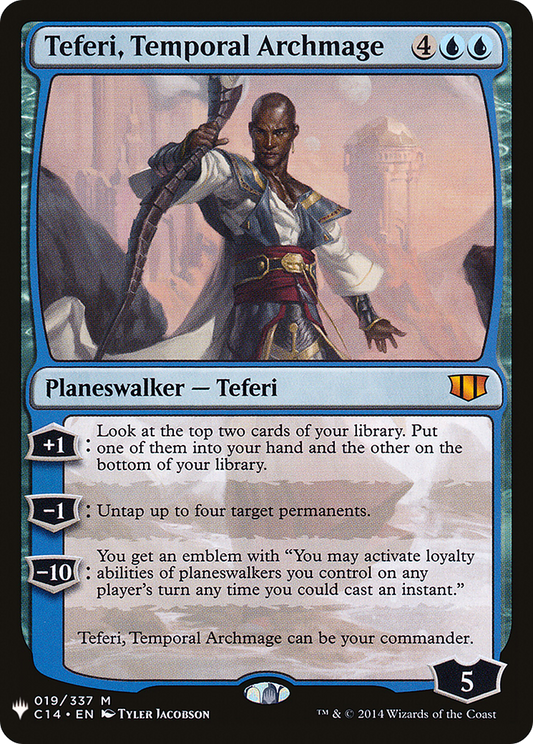 Teferi, Temporal Archmage (PLST) #C14-19 [EN/N]