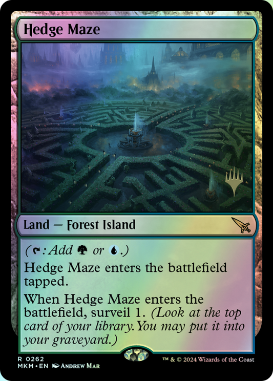 Hedge Maze (PMKM) #262p [EN/F] s/o