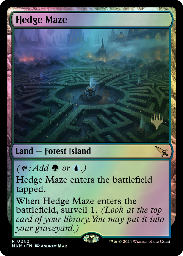 Hedge Maze (PMKM) #262p [EN/F] s/o