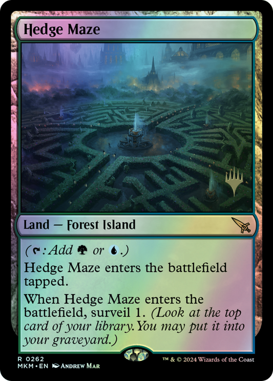 Hedge Maze (PMKM) #262p [EN/F] s/o