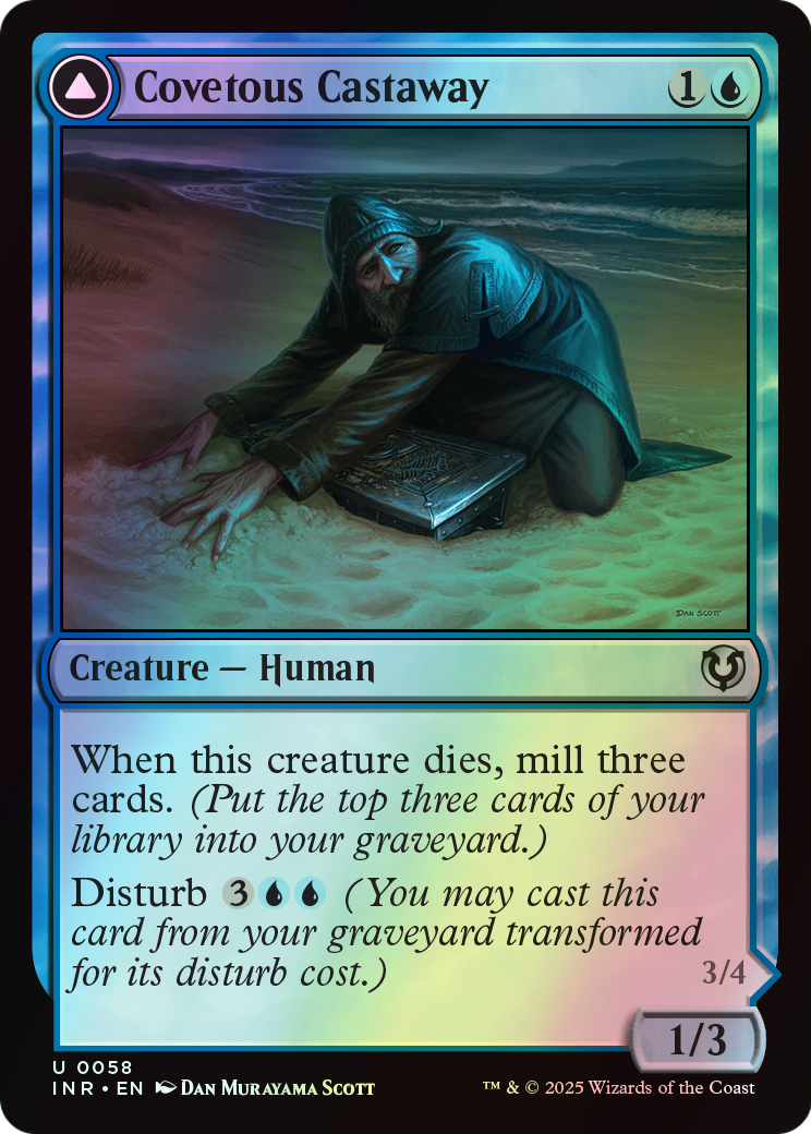 Covetous Castaway // Ghostly Castigator (INR) #58 [EN/F]
