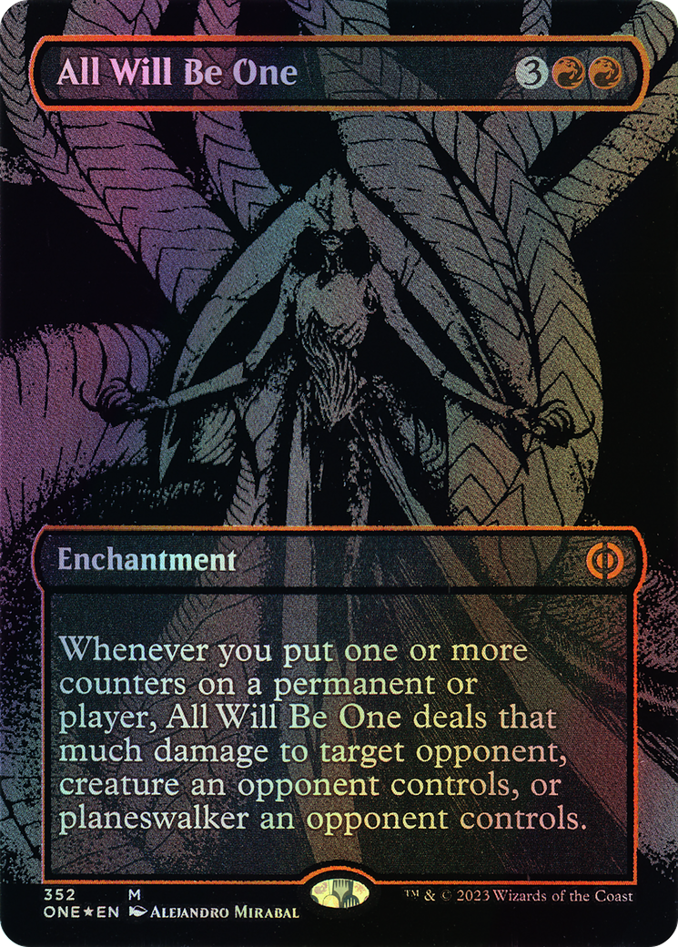 All Will Be One - Raised Foil (ONE) #352 [EN/F]