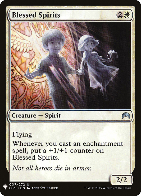 Blessed Spirits (PLST) #ORI-7 [EN/N]