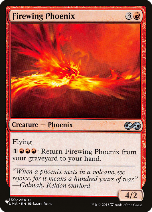 Firewing Phoenix (PLST) #UMA-130 [EN/N]