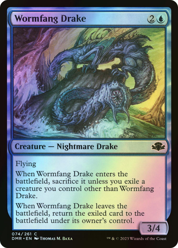 Wormfang Drake (DMR) #74 [EN/F]