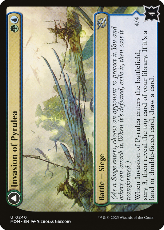 Invasion of Pyrulea // Gargantuan Slabhorn (MOM) #240 [EN/N]