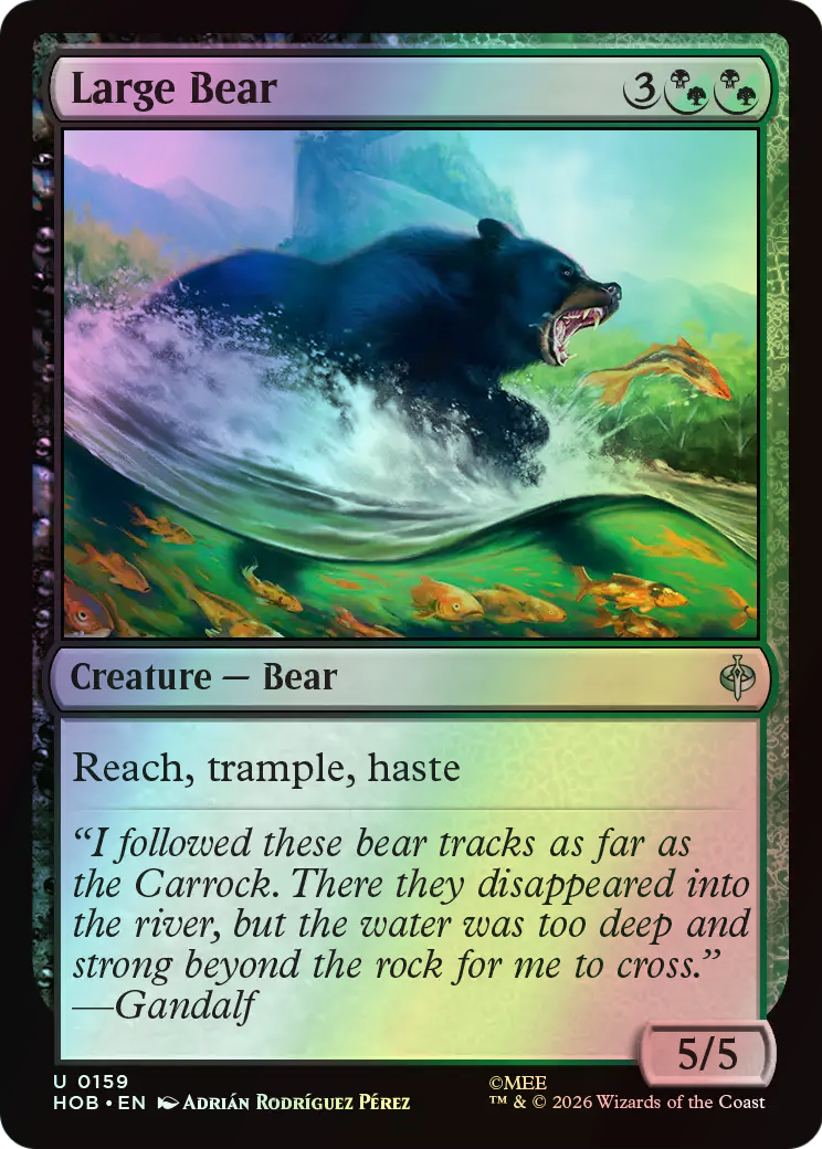 Large Bear (HOB) #159 [EN/F]