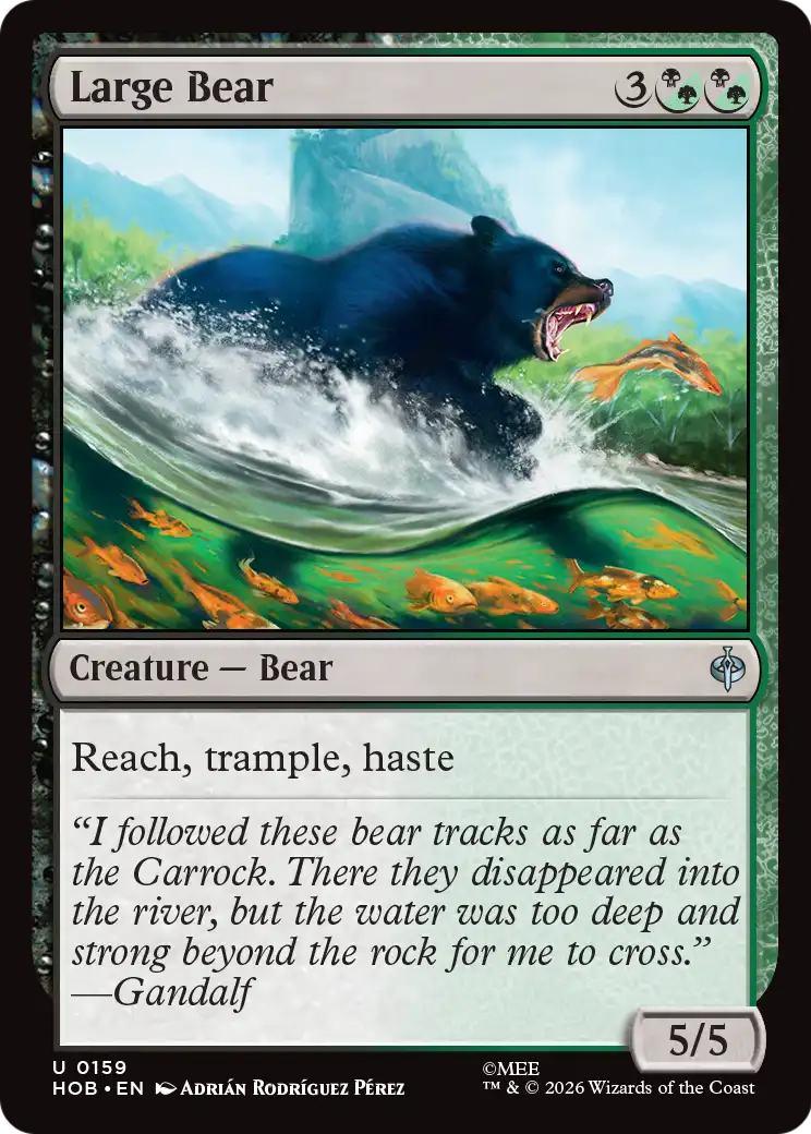 Large Bear (HOB) #159 [EN/N]