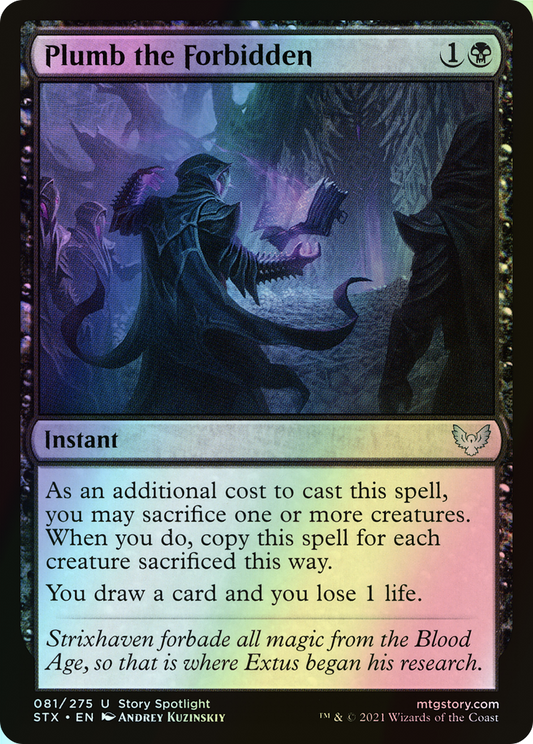 Plumb the Forbidden (STX) #81 [EN/F] s/o
