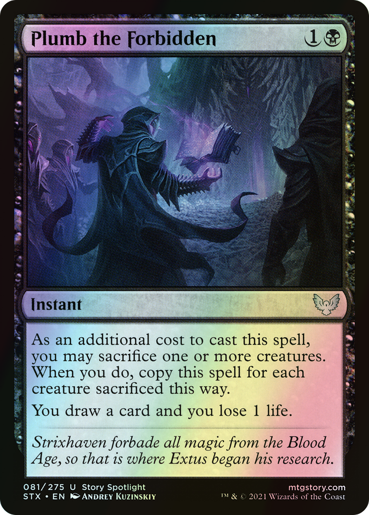 Plumb the Forbidden (STX) #81 [EN/F] s/o