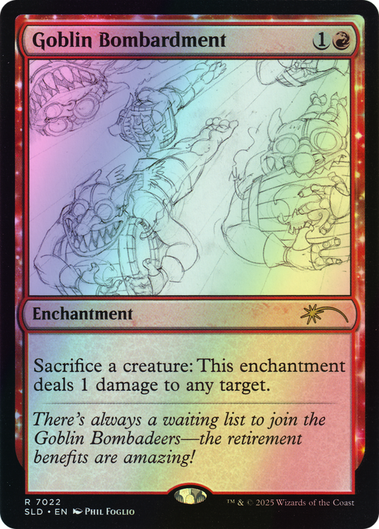 Goblin Bombardment (SLD) #7022 [EN/F]