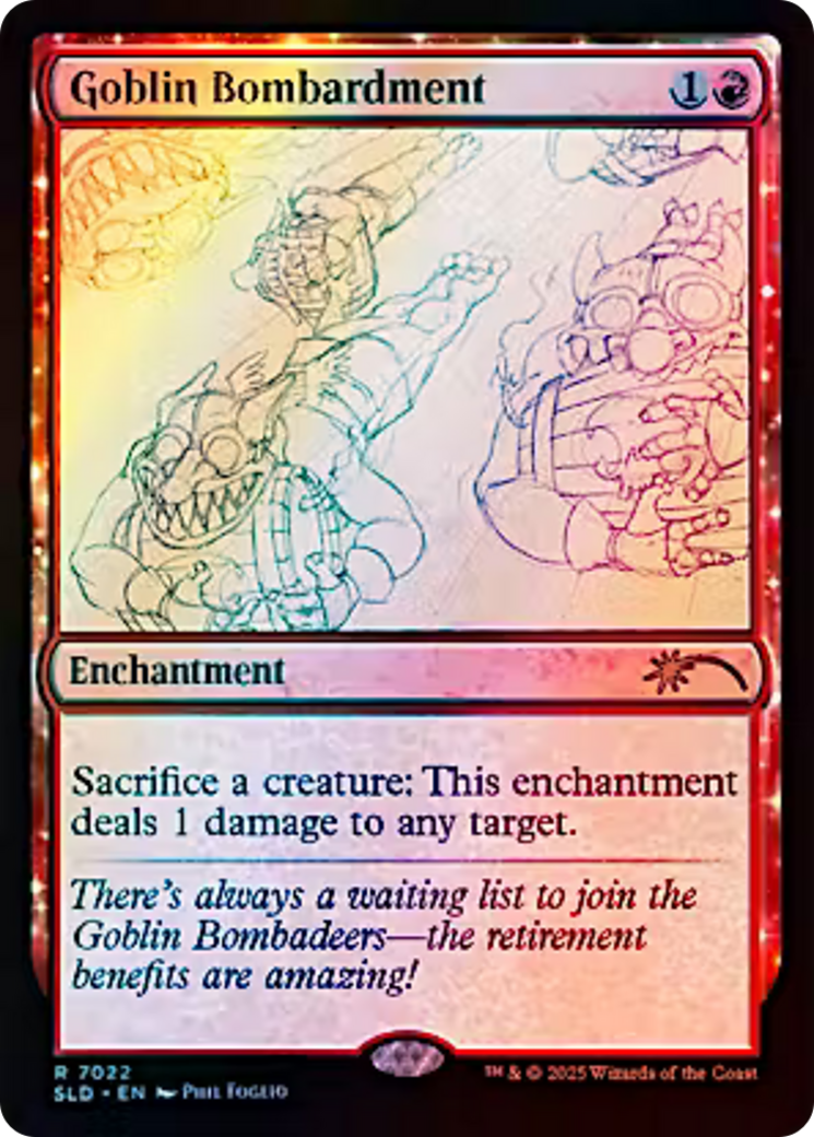 Goblin Bombardment (SLD) #7022 [EN/N] s/o