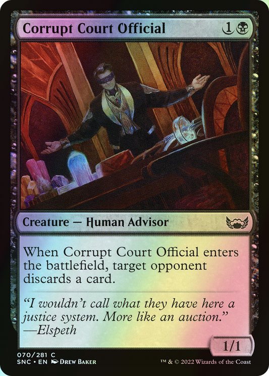Corrupt Court Official (SNC) #70 [EN/F]
