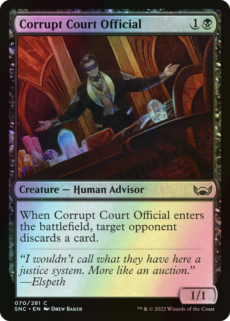 Corrupt Court Official (SNC) #70 [EN/F]