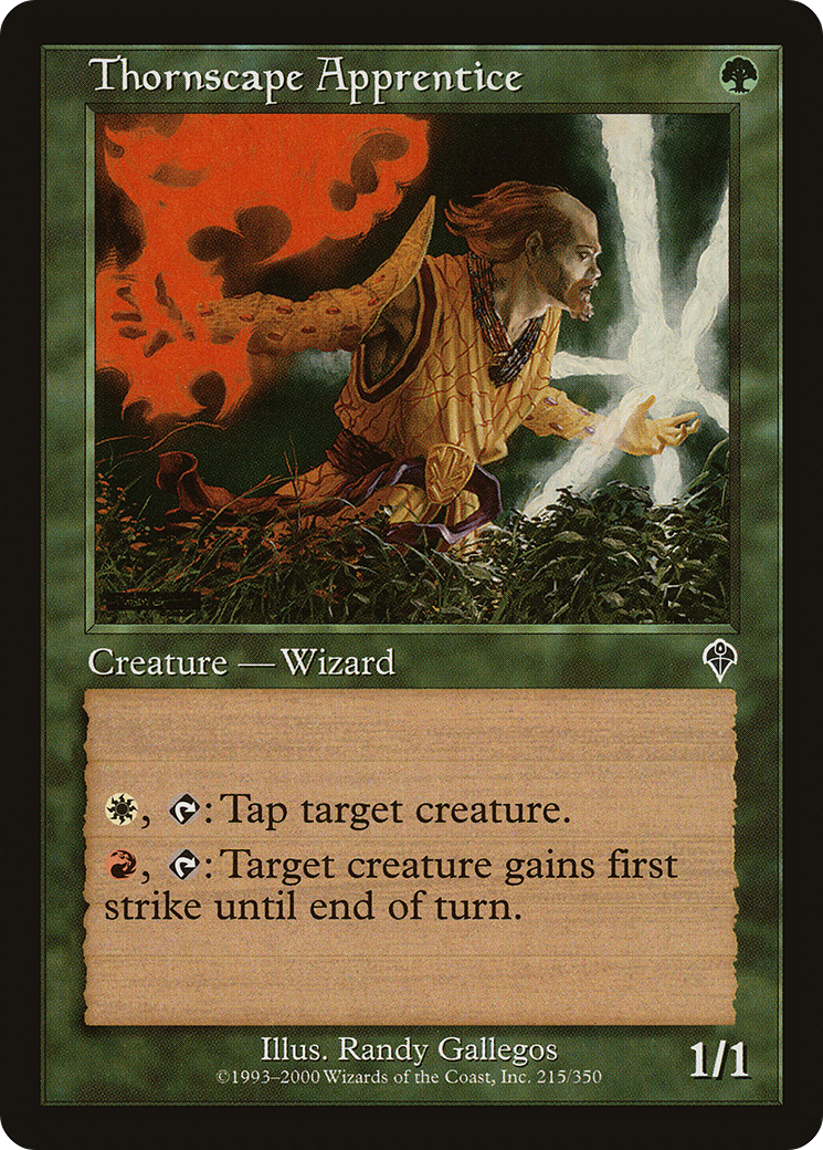 Thornscape Apprentice (INV) #215 [EN/N]