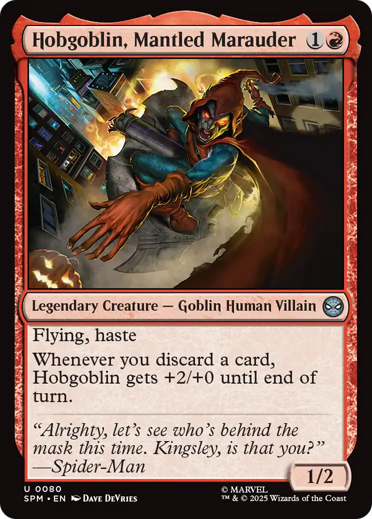 Hobgoblin, Mantled Marauder (SPM) #80 [EN/N]