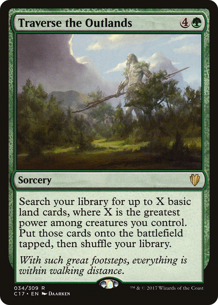 Traverse the Outlands (C17) #34 [EN/N] s/o