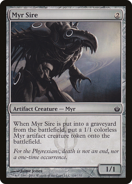 Myr Sire (MBS) #116 [EN/N] s/o