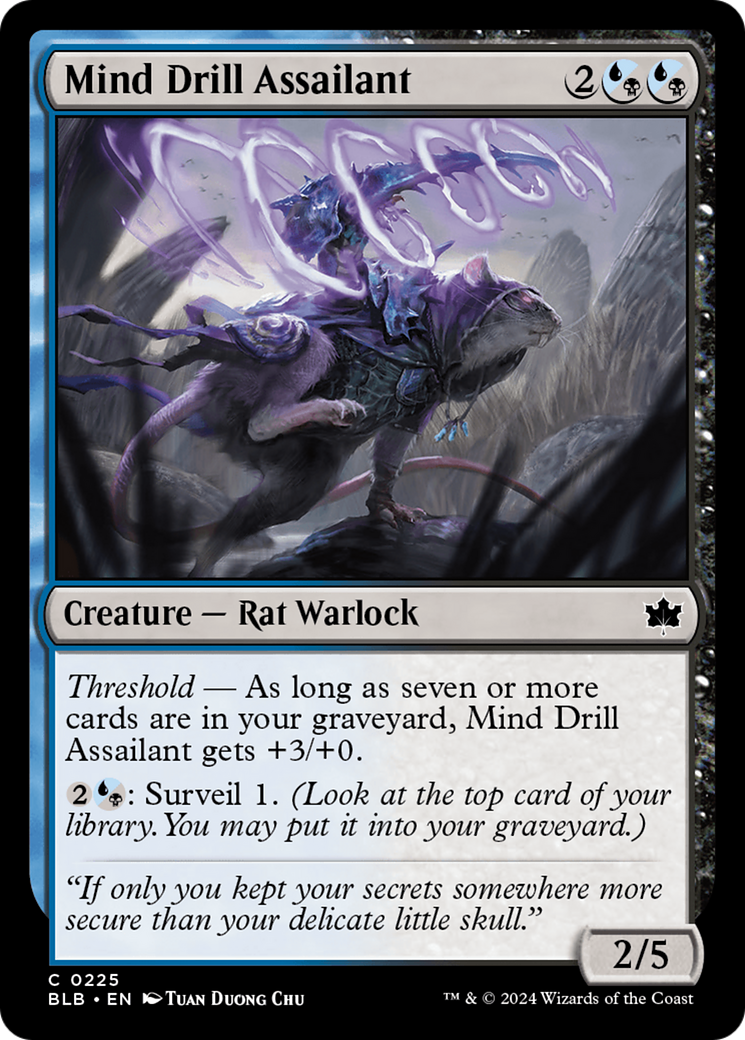 Mind Drill Assailant (BLB) #225 [EN/N]