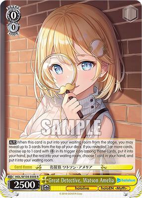 Great Detective, Watson Amelia (HOL) #HOL/W104-E008 [EN] s/o