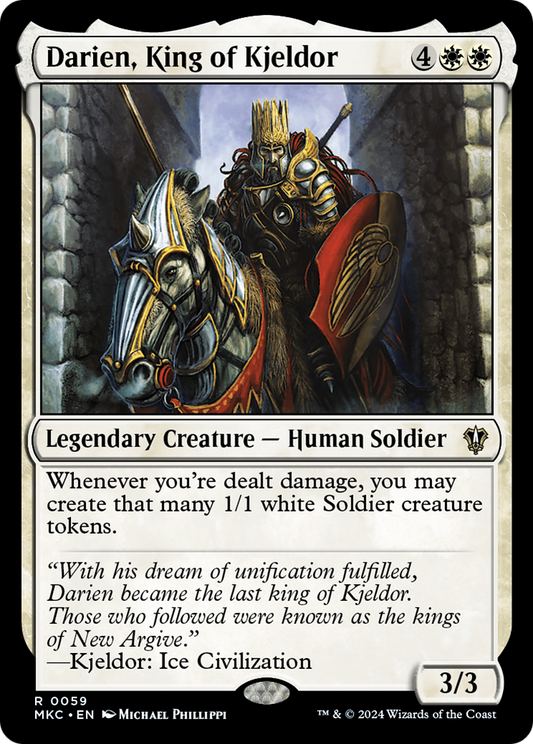 Darien, King of Kjeldor (MKC) #59 [EN/N] s/o