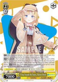A Step Towards the Future, Watson Amelia (HOL) #HOL/W104-E024 [EN]