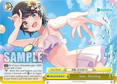 Sun, Shining (HOL) #HOL/W104-E038 [EN]