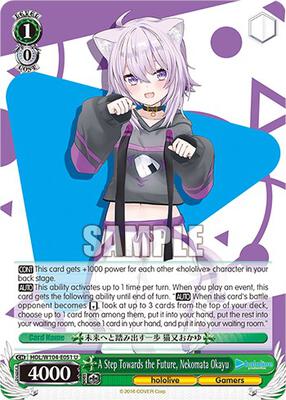 A Step Towards the Future, Nekomata Okayu (HOL) #HOL/W104-E051 [EN]