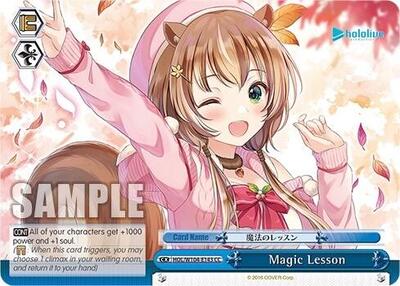 Magic Lesson (HOL) #HOL/W104-E143 [EN]