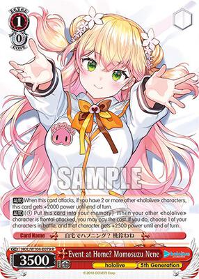 Event at Home? Momosuzu Nene (HOL) #HOL/W104-E079 [EN]
