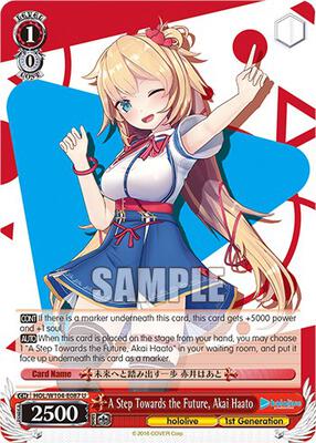 A Step Towards the Future, Akai Haato (HOL) #HOL/W104-E087 [EN]