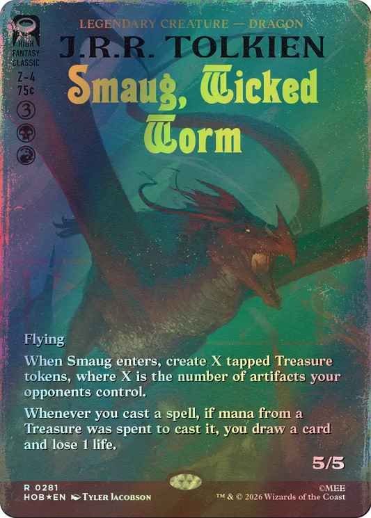 Smaug, Wicked Worm - Surge Foil (HOB) #281 [EN/F]