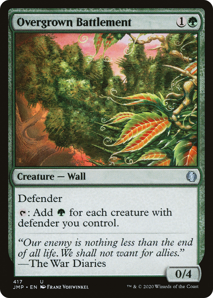 Overgrown Battlement (JMP) #417 [EN/N]