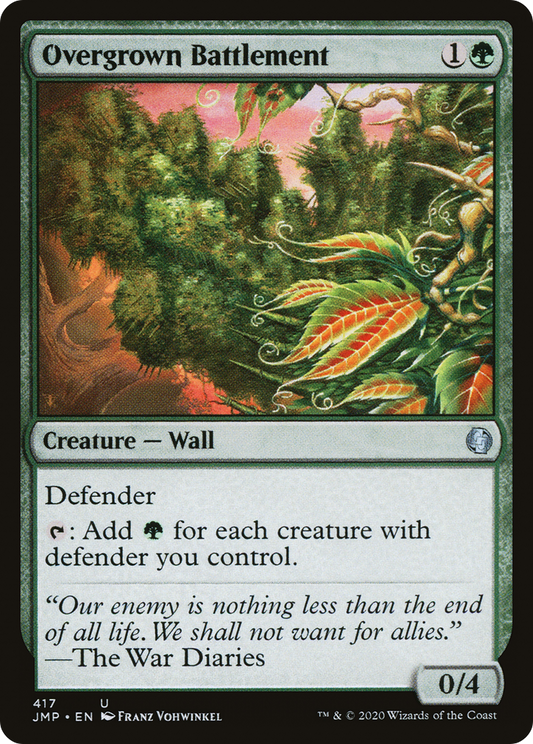 Overgrown Battlement (JMP) #417 [EN/N]