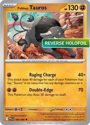 Paldean Tauros (PFL) #048 [EN/R]