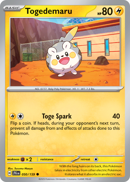 Togedemaru (JTG) #050 [EN/N] s/o
