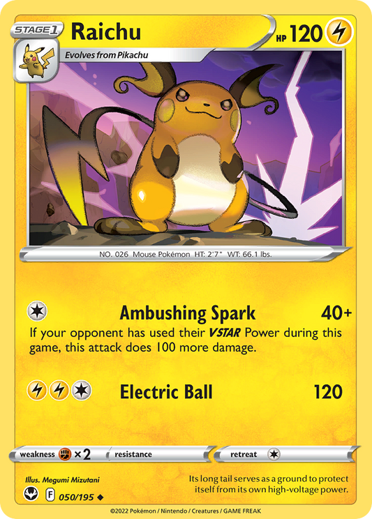 Raichu (SIT) #050 [EN/N] s/o