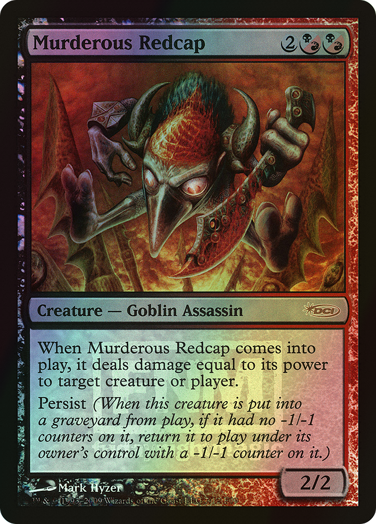 Murderous Redcap (F09) #7 [EN/F]