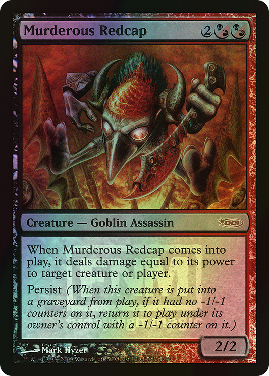 Murderous Redcap (F09) #7 [EN/F]