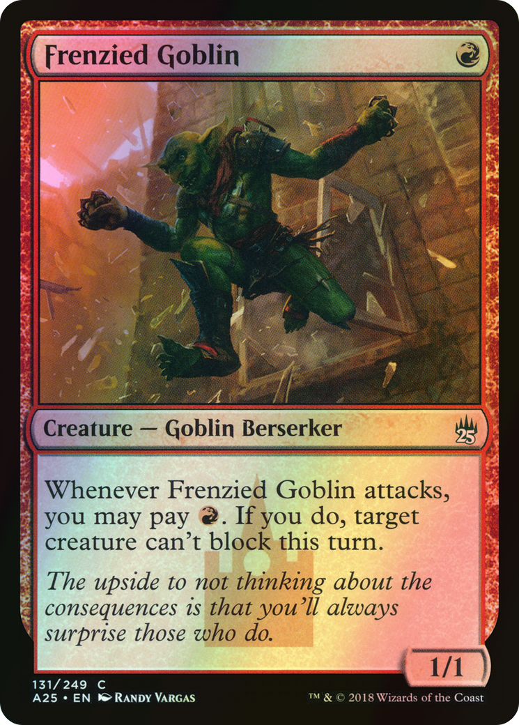 Frenzied Goblin (A25) #131 [EN/F]