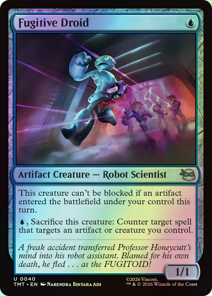 Fugitive Droid (TMT) #40 [EN/F] s/o