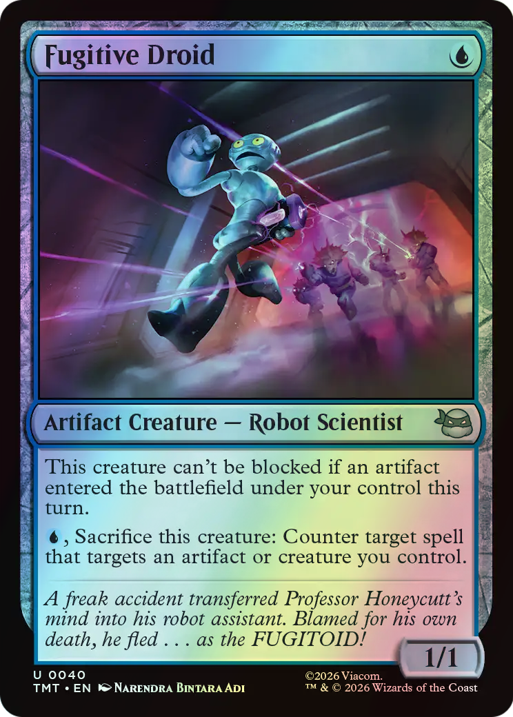 Fugitive Droid (TMT) #40 [EN/F] s/o