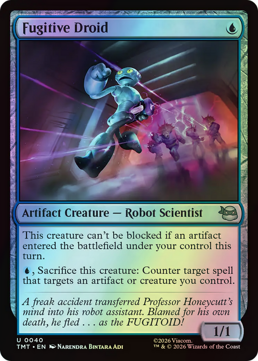Fugitive Droid (TMT) #40 [EN/F] s/o