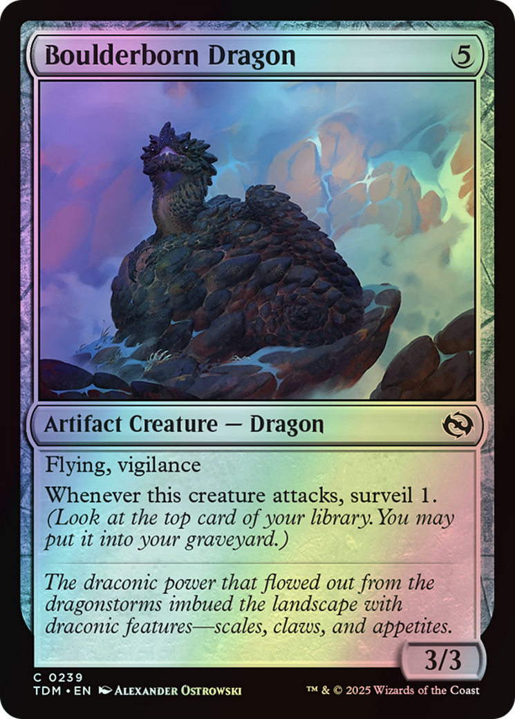 Boulderborn Dragon (TDM) #239 [EN/F]