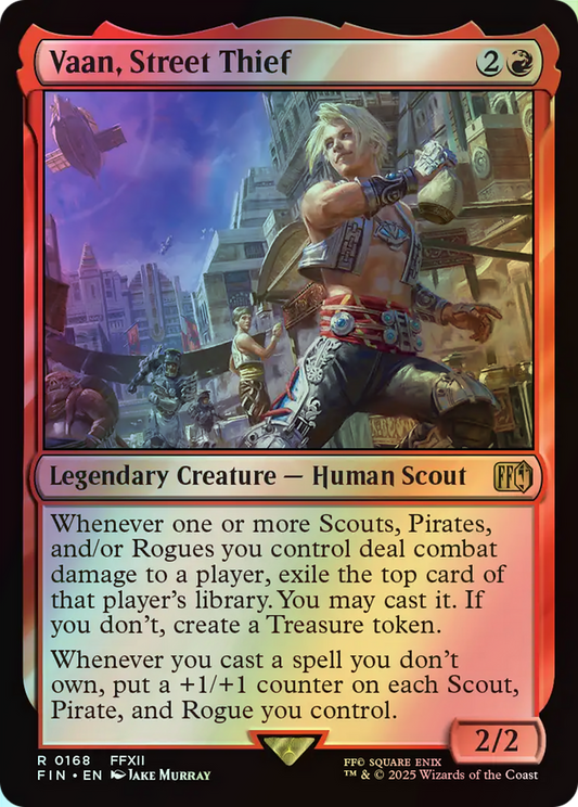 Vaan, Street Thief (FIN) #168 [EN/F] s/o