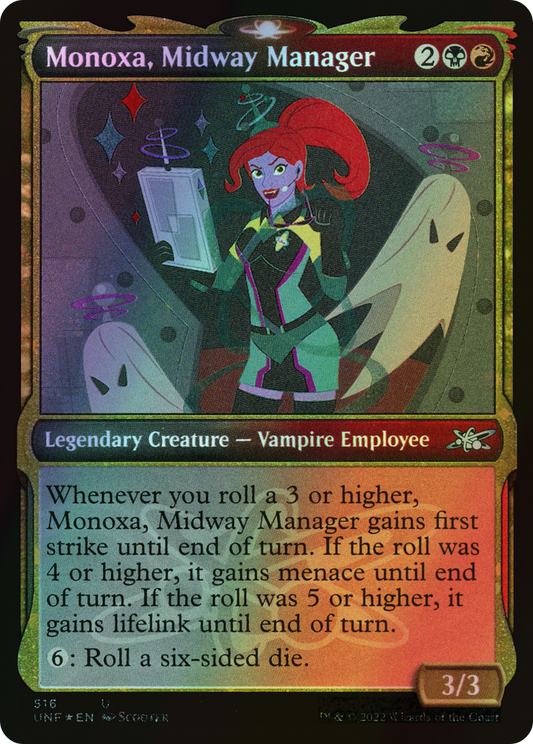 Monoxa, Midway Manager - Galaxy Foil (UNF) #516 [EN/F] s/o